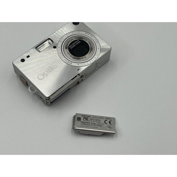 PENTAX Optio S 3.2mp Compact Digital Camera WORKS Battery/SD Card*READ* - Picture 11 of 13